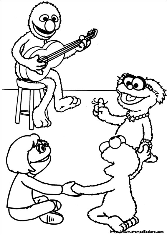 Disegni Sesame Street